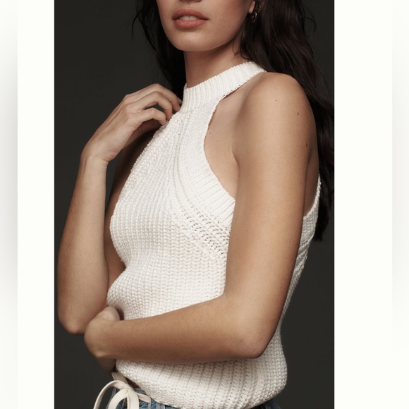 Anthropologie Tops - NWT halter sweater tank anthro